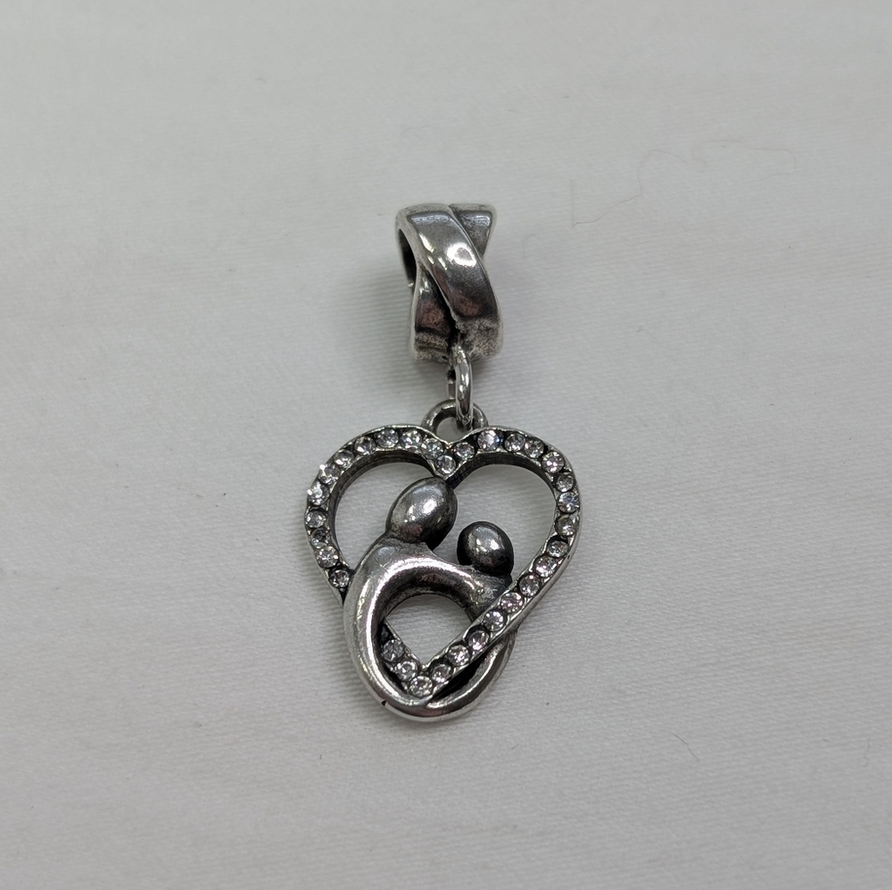 Sterling Michael Anthony Mother & Child Charm - Vintage 925 Classic